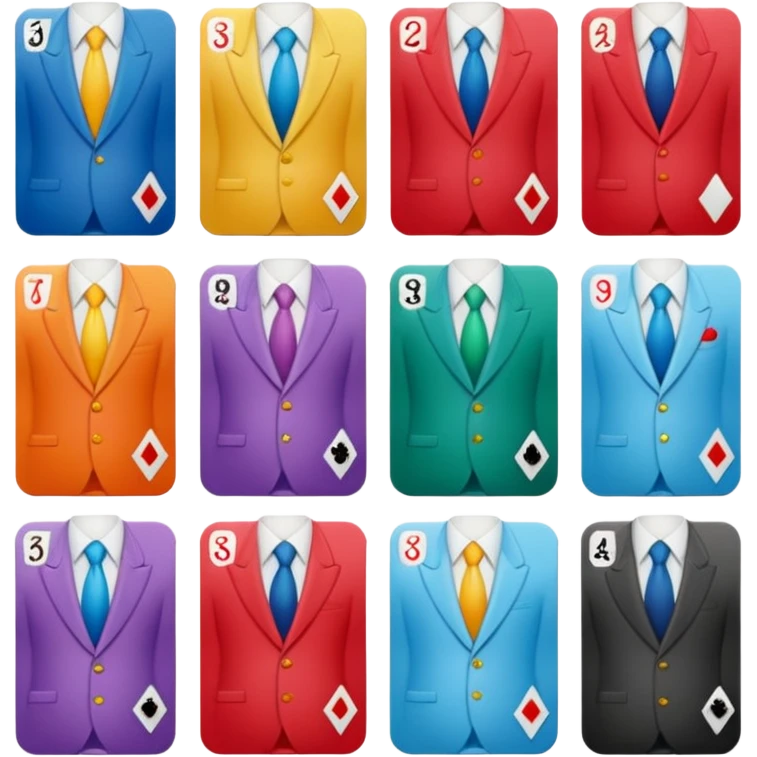 delle carte da briscola emoji