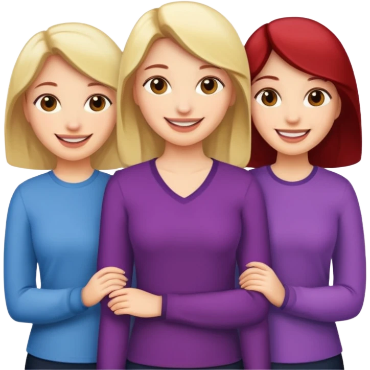 👭🏻👭🏻🧍🏻‍♀️ emoji