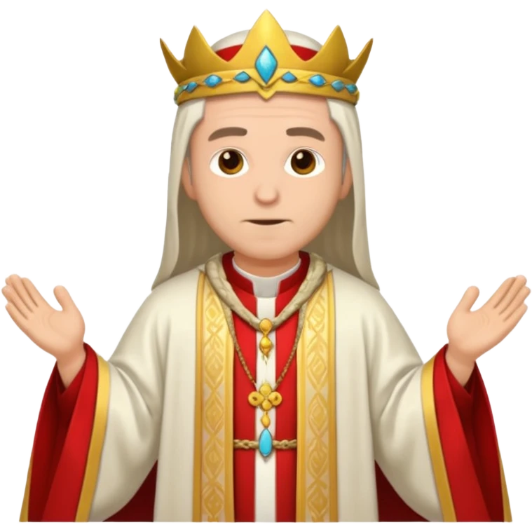 Lawful Human Priest in game emoji