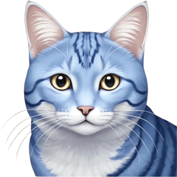 英短蓝猫可爱的表情 emoji