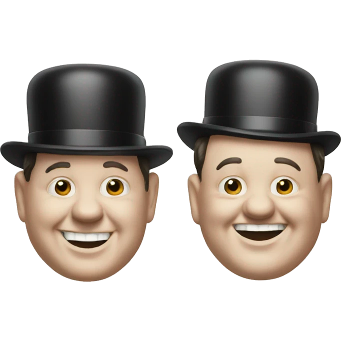 laurel et hardy emoji