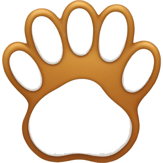 animal paw emoji