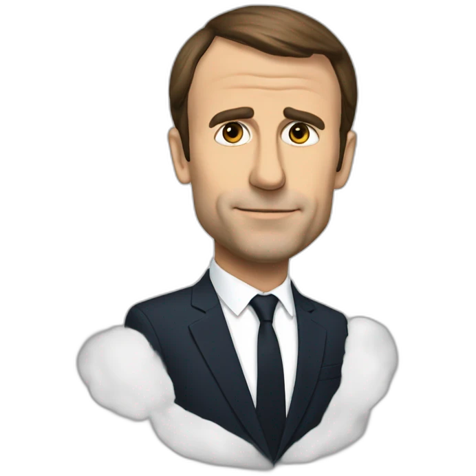 macron demission emoji