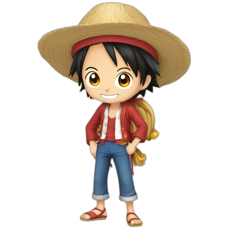 Luffy en fille emoji