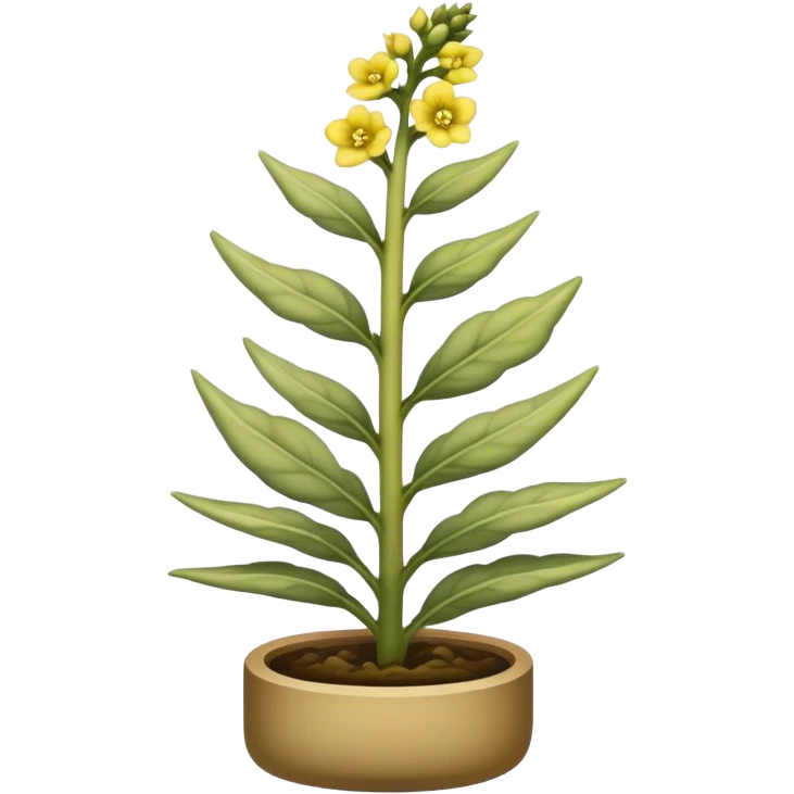 Mullein emoji