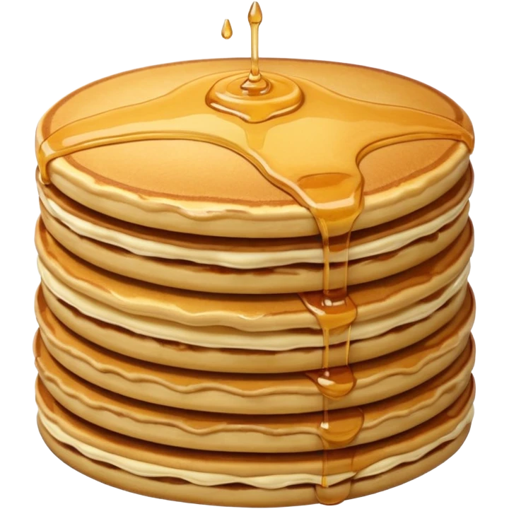 tower of pancakes in a stack emoji