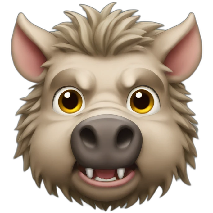 growlin boar emoji