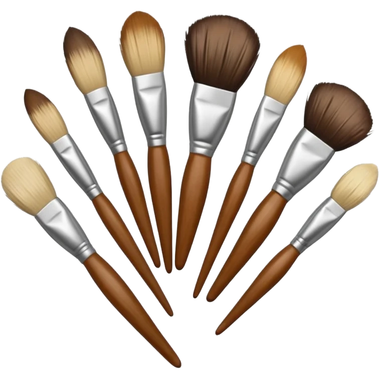 artist brushes emoji