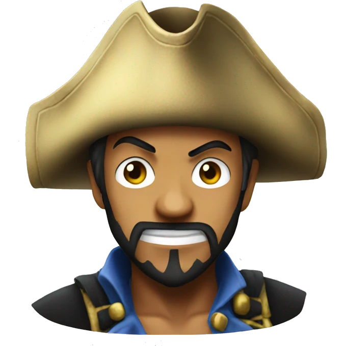 One piece pirate  emoji