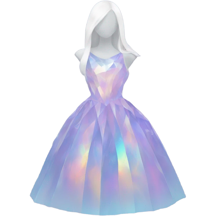 opal Crystal dress 👗  emoji