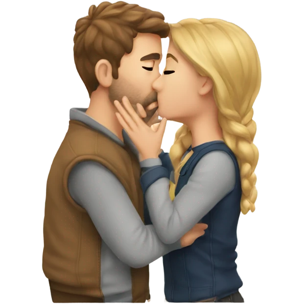 cooper kissing me emoji