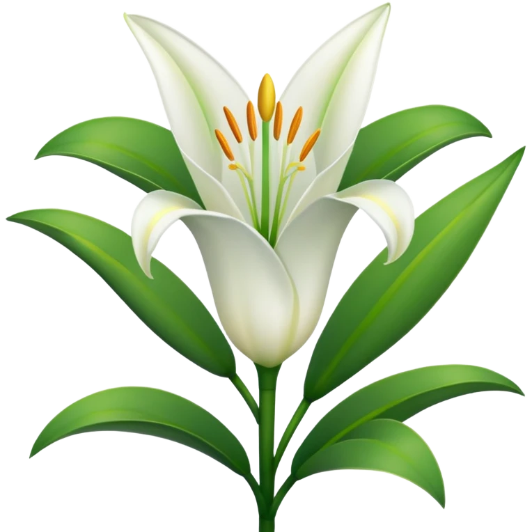 lilies emoji