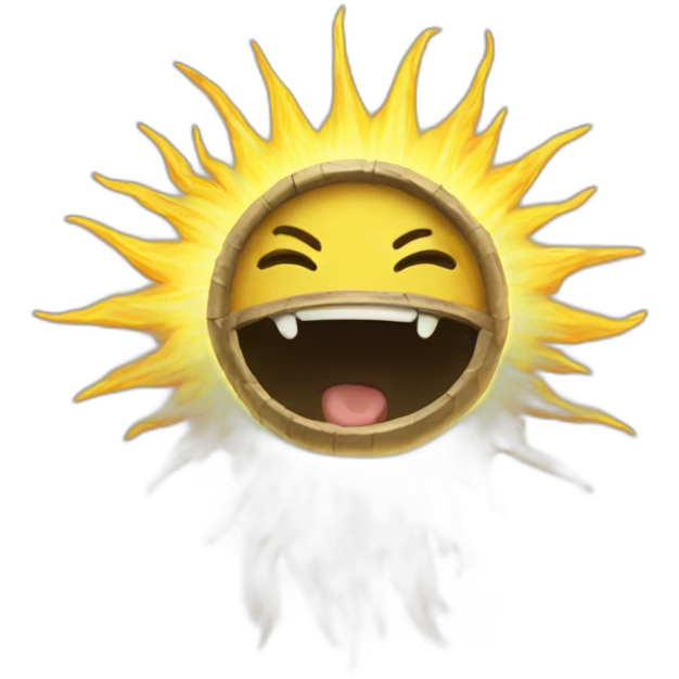 Praise the sun emoji