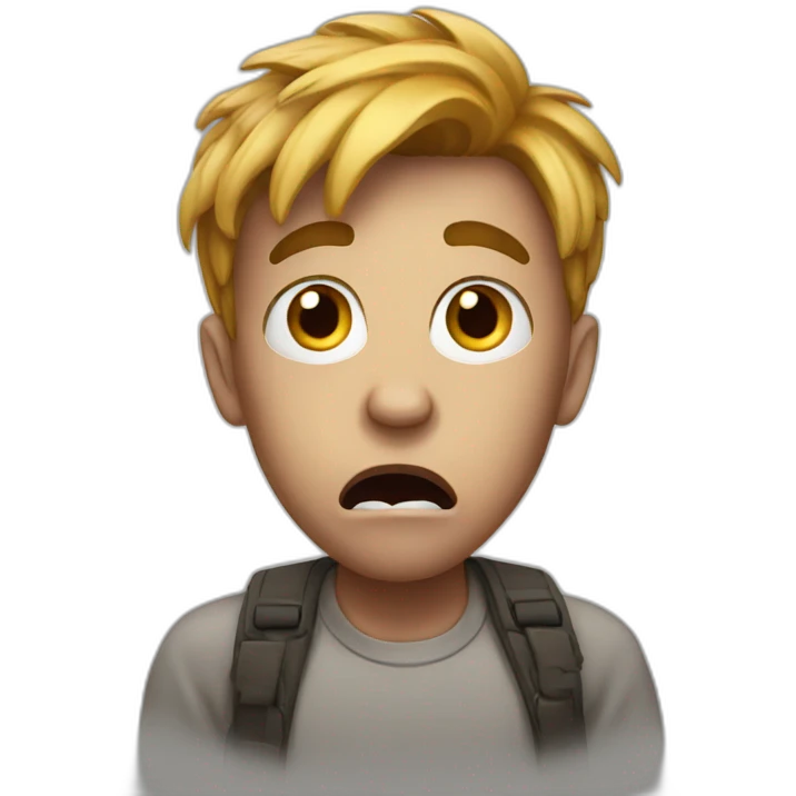 scared emoji