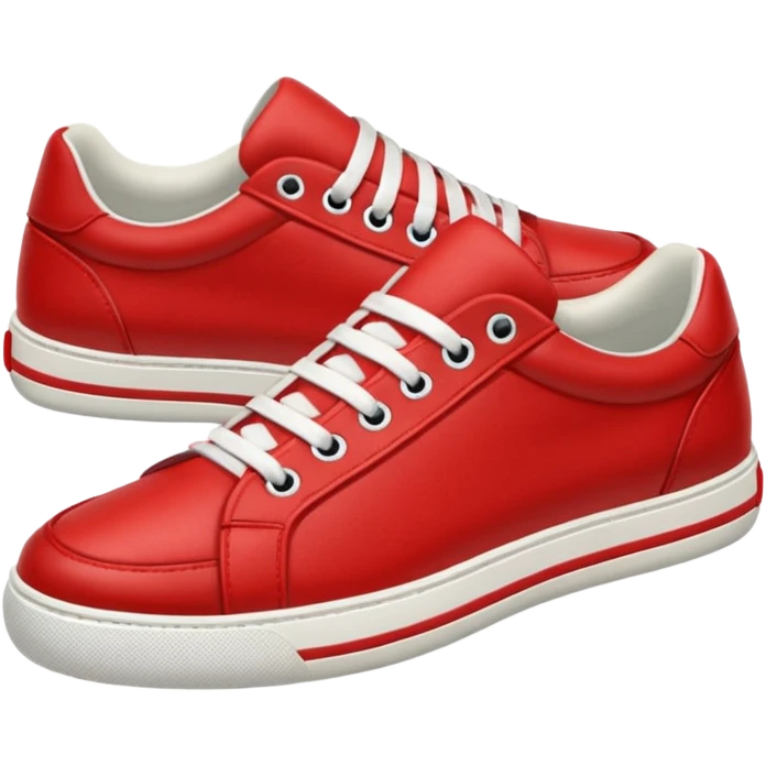 red sneakers emoji