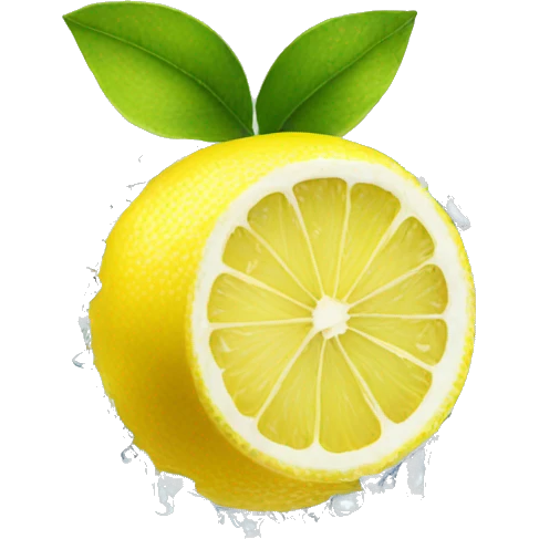 freezed lemon emoji