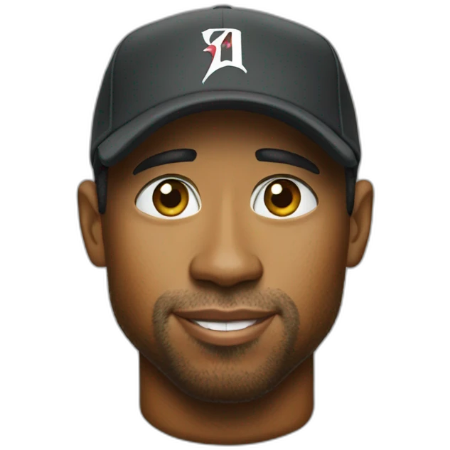 Tiger Woods emoji