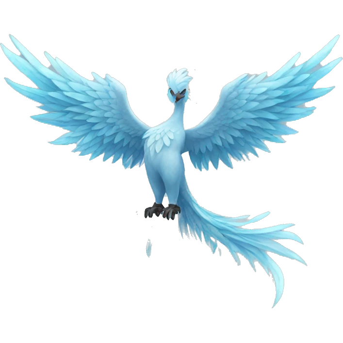 entire ice phoenix emoji