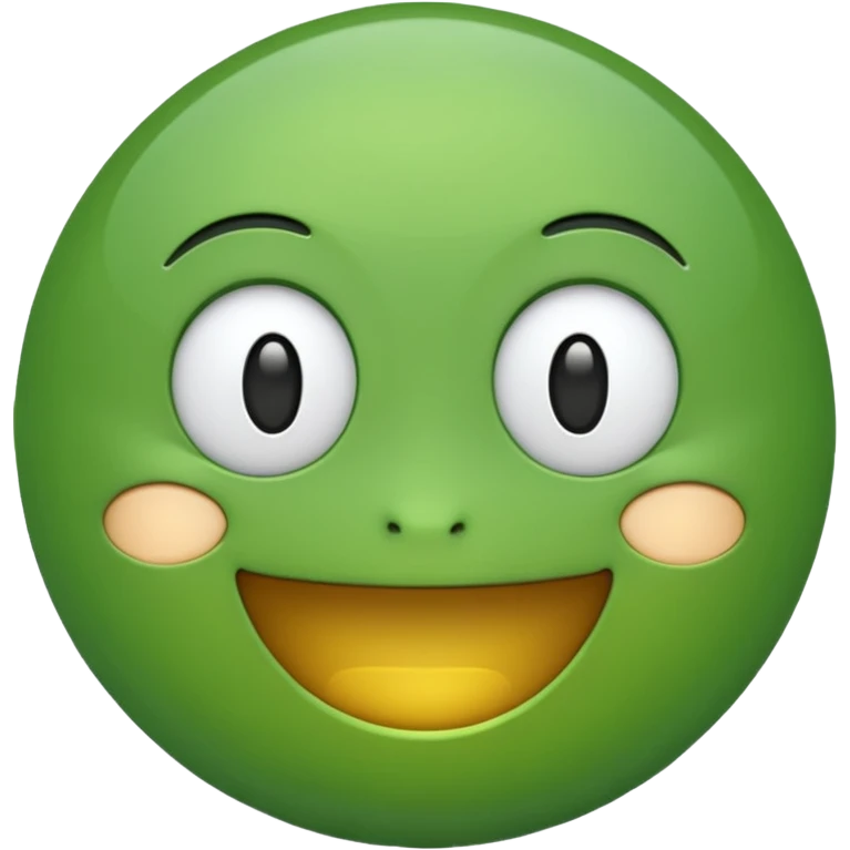 make green colur emoji emoji