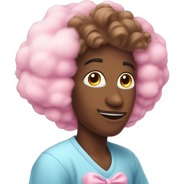 Cotton candy emoji
