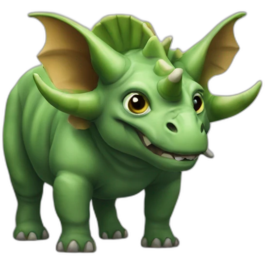 Tricératops emoji