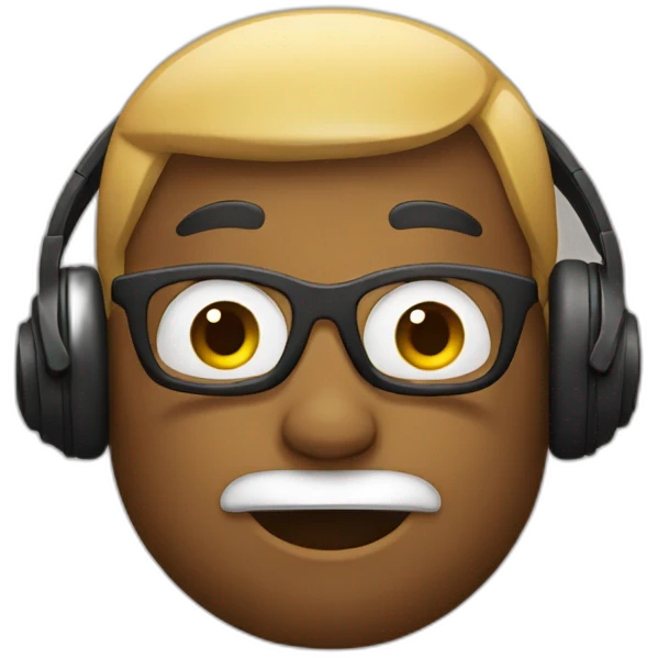 Listening emoji