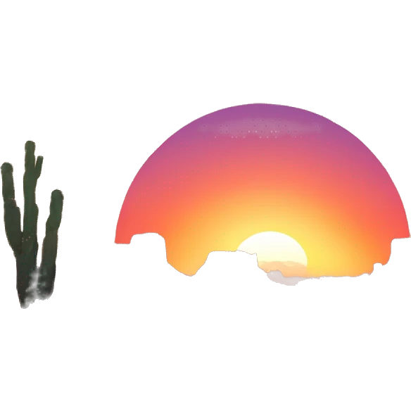 Sunset in desert  emoji
