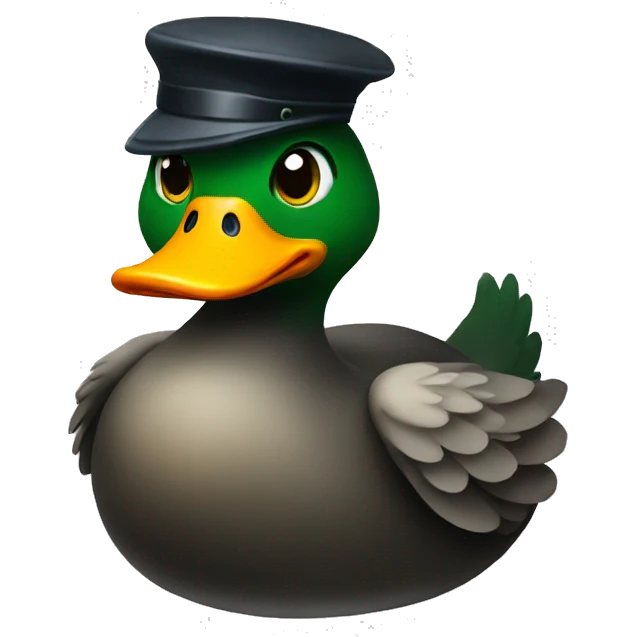 Evil duck  emoji