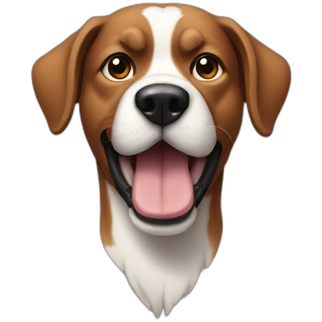 Dog muscle emoji