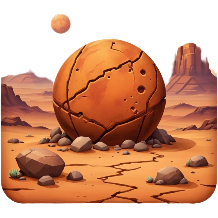 mars planet emoji