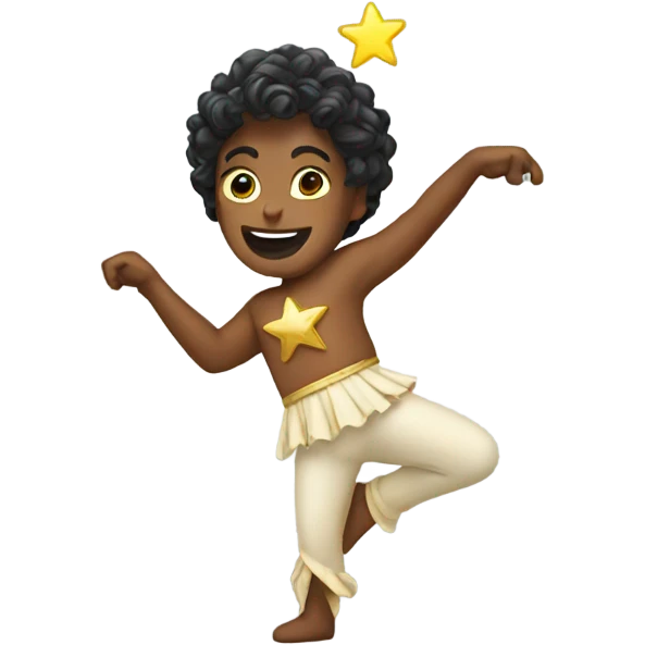 star dancing emoji