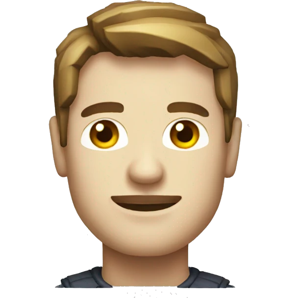 Pixelated Man emoji