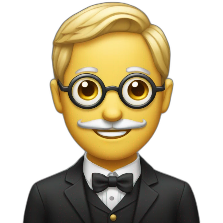 smirk monocle emoji