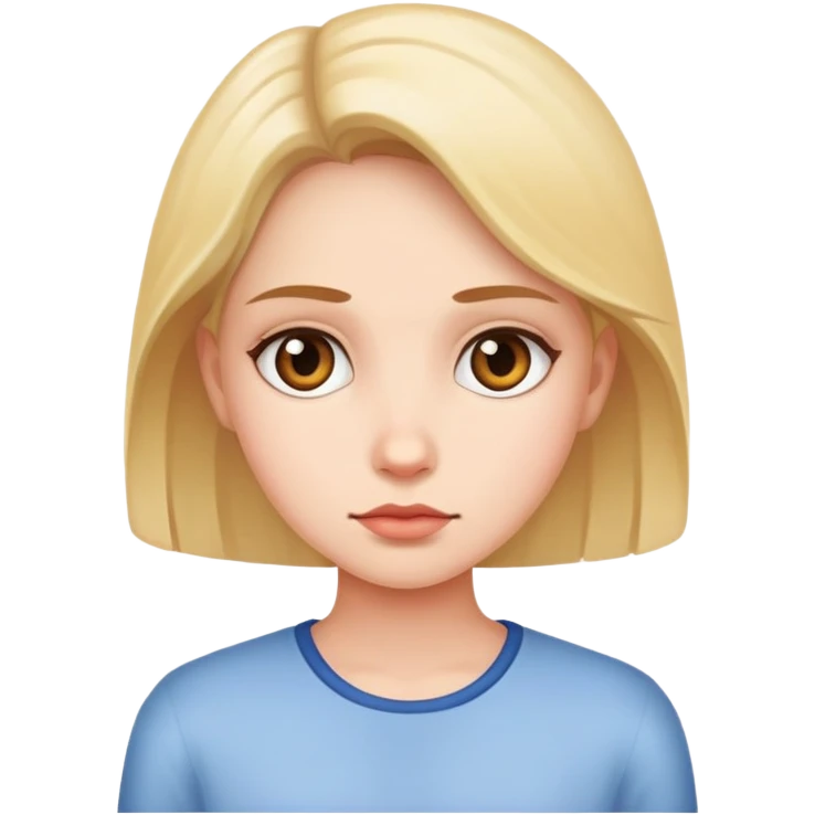 Girl waiting emoji