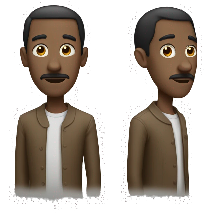 Thin man emoji