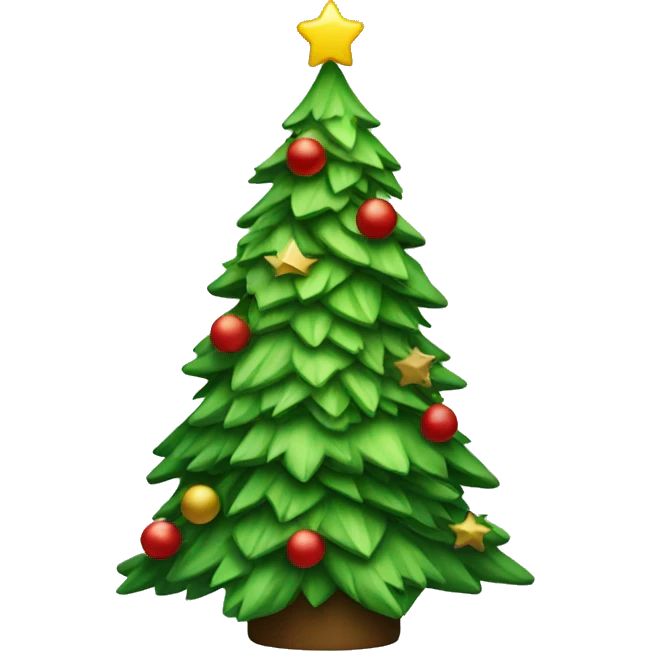 Christmas tree emoji
