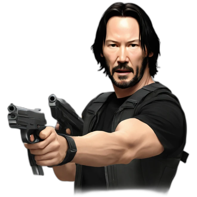 keanu_reeves_gun emoji