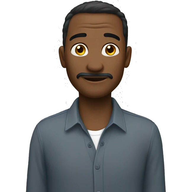 Пудель серый  emoji