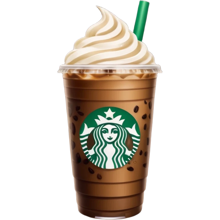 Starbucks iced coffee with Dubai chivalry bar with green filling and burn Khalifa  emoji