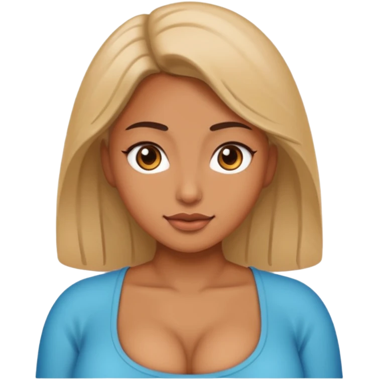 big breast emoji