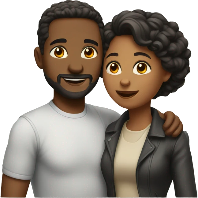 Loving couple emoji