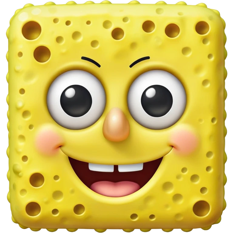 iconic SpongeBob SquarePants emoji