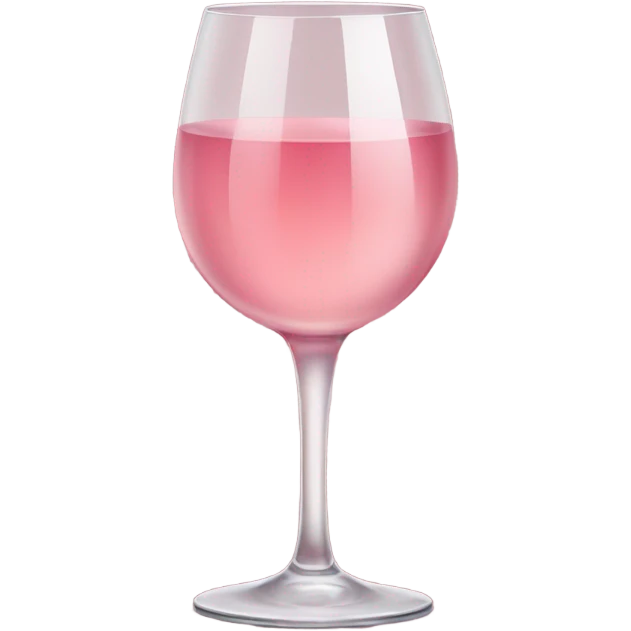 rose wine glass red emoji