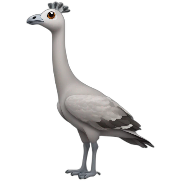 Girrafe-pidgeon emoji