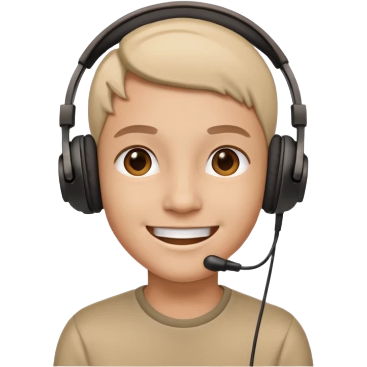 headphone wearer
 emoji