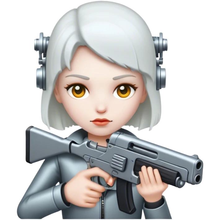 Gun head emoji