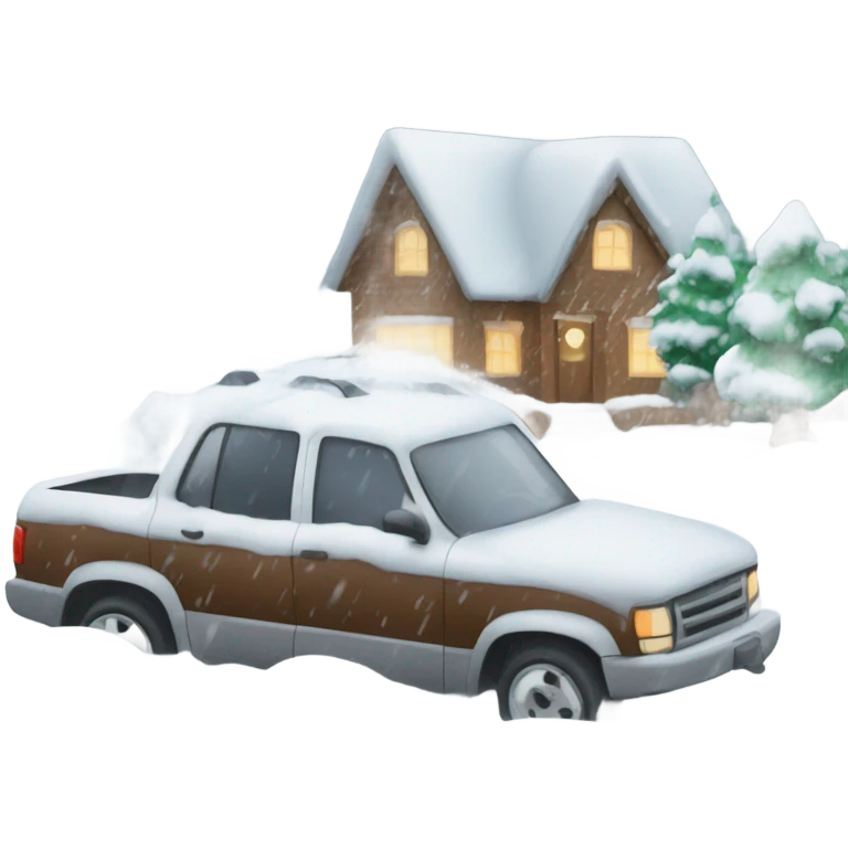 Snow blizzard  emoji
