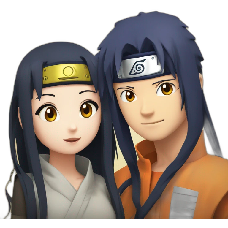 Naruto and hinata emoji