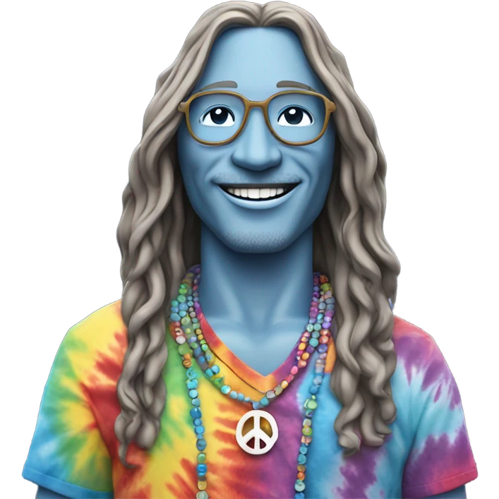 Grateful Dead Hippie  emoji