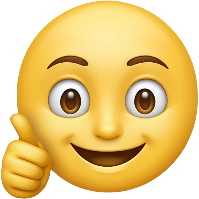 make the cool emoji pointing at the screen smiling  emoji